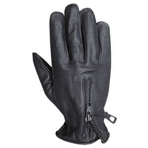 Guantes de Cuero Negro para Hombre con Cierre, Térmicos, Resistentes al Viento, para Motociclismo, Ciclismo, Deportes, Conducción en Invierno - Product Image 5