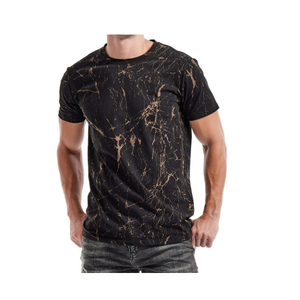 Camisetas Deportivas de Manga Corta para Hombre, Cuello Redondo, Transpirables, de Poliéster/Algodón, Corte Regular, para Verano, con Logotipo Personalizado - Product Image 3