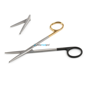 Tijeras Quirúrgicas Metzenbaum TC Gold One Blade SuperCut Hechas de Acero Inoxidable de Alta Calidad con Inserciones de Carburo de Tungsteno - Product Image 1