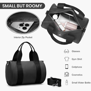 Sac de sport portable mini-baril, sac de voyage léger et petit format pour le sport et les voyages - Product Image 6