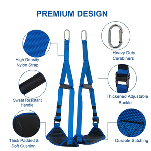 Correas AB Ajustables para Entrenamiento de Core, Fabricante OEM, Logotipo Personalizado, Pedidos al por Mayor para Marcas de Equipos de Gimnasio - Product Image 3