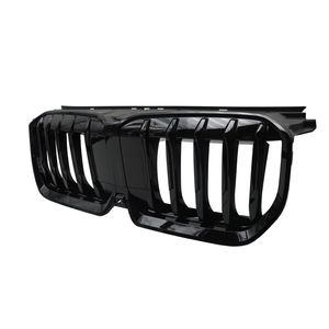 2023-2024 per BMW X1 U11 U12 paraurti anteriore nero lucido con griglia a rene griglia motore - Product Image 2