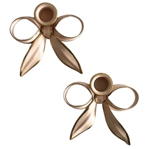 European Style Metal Candle <b>Candlestick</b> Decorative Home Festival Christmas - Product Image 1