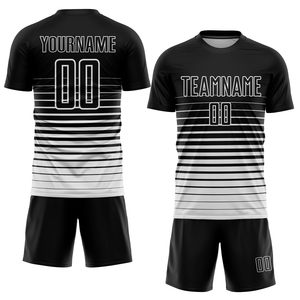 Vêtements de football respirants à séchage rapide en gros, ensembles complets de maillots de football personnalisés avec logo, uniformes sportifs de club - Product Image 1