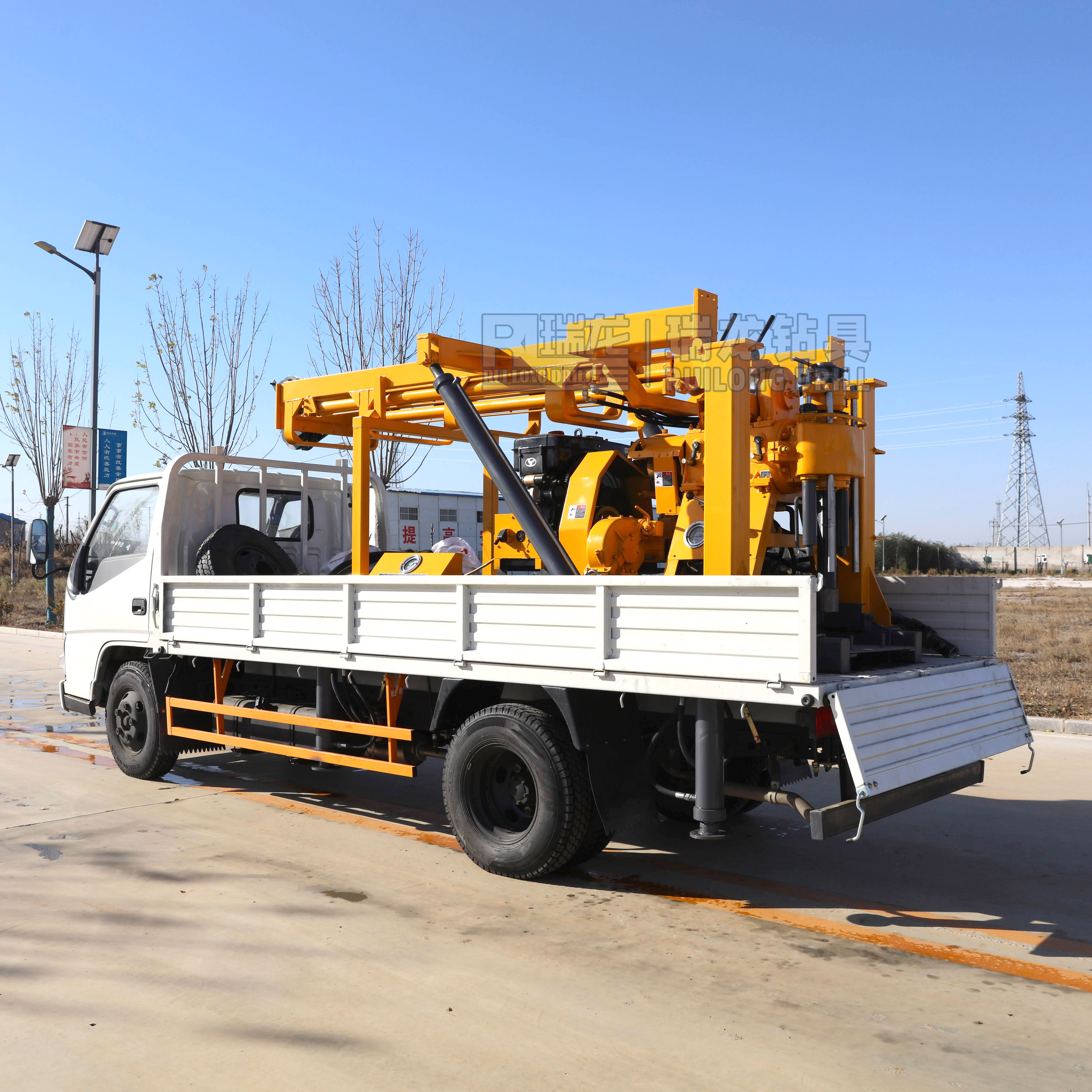 200m Truck Mounted Water Bore Well Drilling Machine with Rotary Core System
