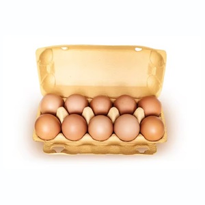 Œufs de poule frais de la ferme, bruns et blancs / Œufs de poule frais - Product Image 2