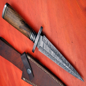 Couteau de chasse à lame fixe pour l'extérieur, en acier inoxydable, pour le camping, la survie, la randonnée, la pêche, couteau utilitaire, fabricant OEM ODM - Product Image 1
