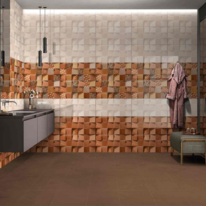 Carrelage mural en céramique blanc brillant minimaliste moderne 300x600 pour la décoration professionnelle des bureaux d'entreprise et des espaces commerciaux - Product Image 1