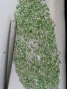 Natural Mint Color Garnet Faceted Mix Shape Gemstone - Product Image 2