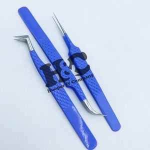 Pince à épiler en acier inoxydable pour extension de cils en papier imprimé, logo gratuit, vison durable, vente en gros - Product Image 3