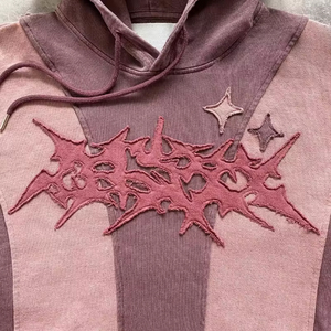 UpFelt-Impex Men's Winter Hooded <b>Zip</b>-<b>Up</b> Tracksuit Set 100% Cotton Sweatshirt Sweatpants Printed Design Wholesale Custom - Product Image 4