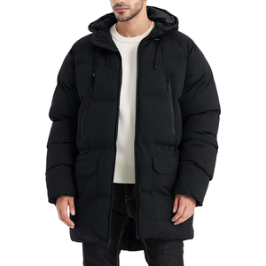 Parkas personnalisées élégantes pour hommes et femmes – Mode hiver, extérieur, style ample, respirantes, en toile, fermeture éclair, imprimées - Product Image 2