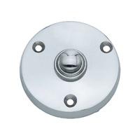 Sonnette extérieure en laiton de luxe moderne et durable, accessoires de porte, installation par vis de haute qualité, modèle IBP-161