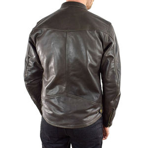 Hot Selling 2026 Trending Premium <b>Leather</b> <b>Jacket</b> for Men <b>Genuine</b> <b>Leather</b> <b>Jacket</b> Manufacturer - Product Image 2
