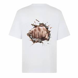 Camiseta de diseño OEM de secado rápido con estampado DTF para hombre, ropa informal, camiseta con estampado DTF hecha a medida, camisetas para hombre - Product Image 1