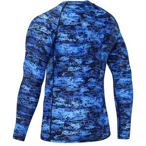 Rashguard MMA confortable et respirant en Spandex/Polyester 180g pour hommes, à compression personnalisée - Product Image 6