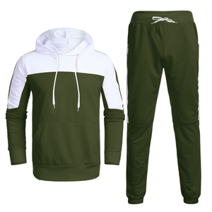 Men's Light Blue Hooded Tracksuit Full <b>Zip</b> Solid Color Casual Autumn Wear Regular Fit With Side Pockets 100% Cotton Men Suite - Product Image 6
