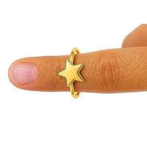 แหวนดาวเคราะห์ดีไซน์ใหม่ เงินแท้ 925 สำหรับผู้หญิง สไตล์มินิมอล เรียบง่าย ราคาส่งจากโรงงาน - Product Image 6