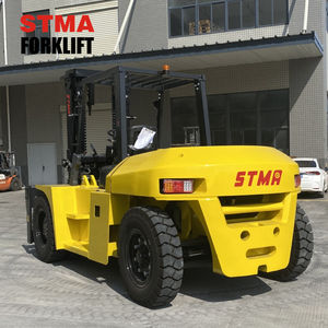 STMA Forklift 10 ton 10Ton Nakliye Konteyneri Boşaltma Ekipmanı 4m İki Kademeli Mastlı - Product Image 6