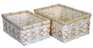 Cesta de Almacenamiento de Bambú Tejida a Mano, Ecológica, Vintage y Personalizable, Directo de Vietnam, Multifuncional para Picnic, Pasteles y Alimentos - Product Image 5