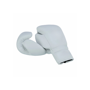 Guantes de Boxeo de Cuero Blanco con Cordones, Protección Completa para los Dedos, Equipo de Entrenamiento para Adultos de 14 Años en Adelante, Unisex, para Artes Marciales - Product Image 5