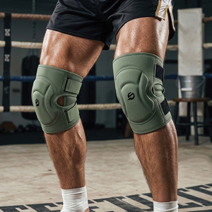 Service OEM, genouillères de boxe professionnelles de style moderne, protection légère en néoprène, vente chaude à bas prix - Product Image 2