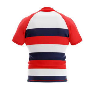 Uniformes Deportivos Personalizados al por Mayor, Camiseta de Rugby para Hombre, Kits de Rugby y Fútbol OEM con Logotipo Impreso por Sublimación de Alta Calidad - Product Image 2