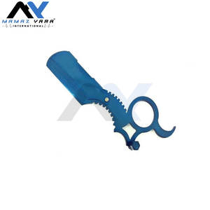 Maquinilla de Afeitar Azul con Cuchilla Reemplazable, Maquinilla de Afeitar Recta para Cara y Cuerpo, Material Duradero, Afeitado Profesional, Maquinillas de Afeitar para Hombre - Product Image 3