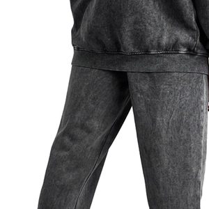 New Fashion High Demanidng Men Acid Wash <b>Tracksuit</b> Durable Fabric Fully Customized Reasonable Rate Men Acid Washed <b>Tracksuit</b> - Product Image 3