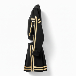 Ropa de Animadoras Más Vendida, Uniformes Personalizados con la Identidad del Equipo, Uniformes de Animadoras Sexys con Falda sin Mangas, Ropa Deportiva para Equipos - Product Image 1