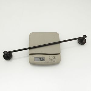 Porte-serviettes mural réglable noir mat porte-serviettes pratique pour salle de bain - Product Image 4