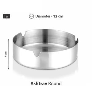 Cendrier à cigares en laiton sur mesure, finition argentée, services de fabrication de tôles métalliques, pour usage en restaurant, tailles personnalisées Guangdong - Product Image 2