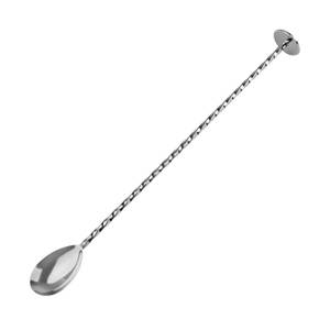 Cuchara de bar de metal hecha a mano, accesorio para mezclar cócteles con mango largo, agitador de bebidas de acero inoxidable para bebidas profesionales - Product Image 5