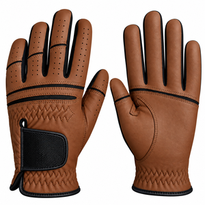 Wholesale Price Premium Quality Custom Design Cabretta Leather Ultra <b>Thin</b> Breathable Touch Screen Left Handed Golf <b>Gloves</b> - Product Image 6