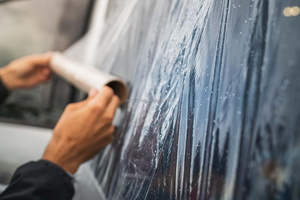 CWF-01 Collision Wrap auto-adhésif imperméable pare-brise ou épave Wrap adhésif acrylique simple face sensible à la pression - Product Image 5