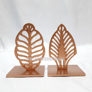 Lot de 2 serre-livres métalliques de haute qualité – Supports de livres en métal, organiseurs de bureau, cadeau idéal pour bibliothèque - Product Image 1