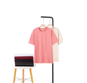 Men's <b>White</b> <b>Plain</b> Cotton T-Shirt Short Sleeve O-Neck Regular Fit Casual Jersey Knitted Solid Color Top - Product Image 3