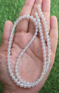 Perlas de Moissanita Blanca de 6 MM, Corte AAA, para Joyería de Moda Femenina - Product Image 3