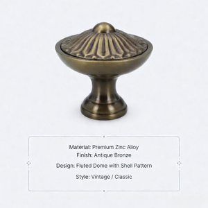 Heavy Duty Solid Brass <b>Door</b> <b>Knob</b> Antique Finish | Classic Vintage Main <b>Door</b> Handle | Premium Entrance Hardware for Home Decor - Product Image 3