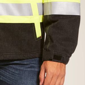 Venta al por mayor OEM personalizado color sólido chaqueta chaquetas con parches personalizados y resistente para ropa de trabajo - Product Image 4