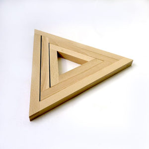 Modern Mandala Wood Trivet Heat Resistant Hot Pot Pad Laser Cut Geometric Wooden <b>Table</b> Coaster Kitchen Counter <b>Protector</b> Mat - Product Image 6