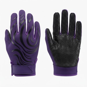 Guantes Deportivos Negros de Cuero con Pantalla Táctil, Diseño Geométrico Dorado, Antideslizantes, Transpirables, Correa de Muñeca Ajustable, Unisex - Product Image 5