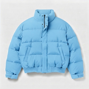 Chaqueta de Invierno Casual para Hombre, Personalizada, Acolchada, Transpirable, con Forro Térmico Reflectante, Resistente al Viento, Ajuste Holgado, Estilo Burbuja, Delgada - Product Image 5