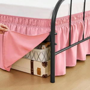 High Quality Decorative <b>Bed</b> Skirt for Mattress Base Coverage Stylish Bedroom and Hotel Bedding Enhancement - Product Image 1
