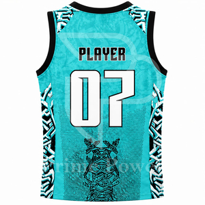 Conjunto de Pantalones Cortos y Camiseta de Baloncesto Transpirable 100% Poliéster al por Mayor, Sublimación, Personalización con Nombre de Equipo, Verano, Fábrica OEM - Product Image 3