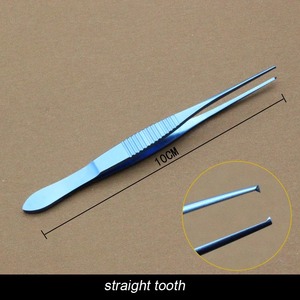 Pinzas Dentadas Manuales para Tejidos, con Punta Serrada, 1 Pieza - Product Image 1