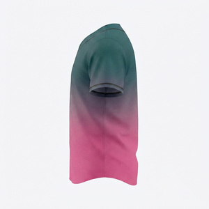 Maillot de baseball personnalisé à dégradé, unisexe, sans manches, boutonné sur le devant, séchage rapide, polyester/coton, vêtements pour adultes toutes saisons, 220g - Product Image 3