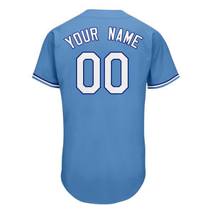 Service OEM, maillot de baseball personnalisé, polyester de haute qualité, vêtements de sport pour hommes, maillots de baseball à boutons pour adultes - Product Image 2