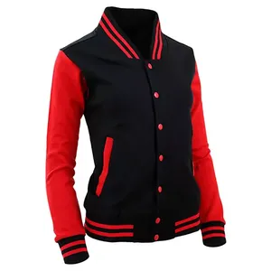 Fashion Womens Jacket High Quality Satin Varsity Jacket Comfortable Breathable Winter Warm Casual Street Style - Product Image 5