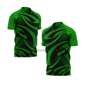 Premium Custom Digital Print Soccer <b>Shirt</b> <b>Football</b> Jersey Breathable Lightweight 100% Cotton V-neck Quick Dry Sportswear for - Product Image 4